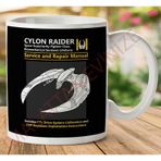 Battlestar Galactica Cylon Raider Baskılı Kupa