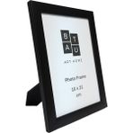 Batu Art Home Fotoğraf Çerçevesi 15 x 21 cm Siyah Renk Korumalı Kırılmaz Pleksi Camlı Masaüstü Ayaklı ve Duvara Asılabilir