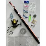 Bauer Makine 2 Parça Dolgu Uç Kamış Tekne Olta Seti