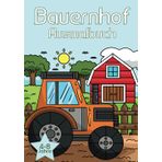 BAUERNHOF Malbuch: Malvorlagen für Kinder von 4-8 Jahren: Dieses Malbuch enthält 25 spannende Bauernhof-Bilder zum Ausmalen