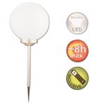 Bauhaus 15 cm Solar Saplamalı Top Aydınlatma