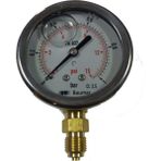 Baumer - 63Mm 16 Bar Gliserinli Manometre Alttan Bağlantılı