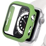 bause Apple Watch 38 mm Kasa ve Ekran Koruyucu Kılıf (Pastel Yeşil)