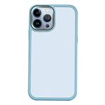 bause iPhone 11 Pro Max uyumlu HİBRİT TPU+PC Yarı Saydam ULTRASHOCK Kılıf - Sierra Blue