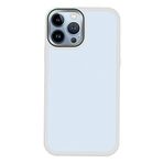 bause iPhone 11 Pro uyumlu HİBRİT TPU+PC Yarı Saydam ULTRASHOCK Kılıf (Beyaz)