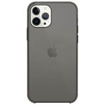 bause iPhone 13 Pro uyumlu HardTop Basic Sert Kapak Kılıf (Şeffaf Siyah)