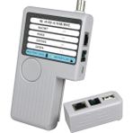 Baust NF-3368 4 In 1 Ağ Kablo Test Cihazı Uzaktan RJ11 RJ45 USB Bnc Lan Ağ Telefon Kablosu Tester Ölçer