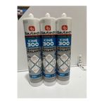bautech King 300 Beyaz Silikon Mastik – Banyo, Mutfak, İnşaat Uyumlu