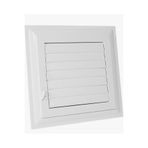 bautech Plastik Yapıştırmalı Havalandırma Banyo-Wc Menfezi 35x35