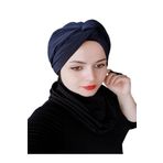 Bav Butik Ayvitrin Kadın El Ile Dolama Bone Lacivert