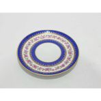 Bavaria Çiçek Desenli Porselen Tabak 19,5Cm (Deformeli)