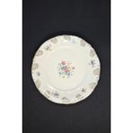 Bavaria Mitterteich Alman Antika Porselen Servis Tabağı 19 cm - Bej - Krem Rengi