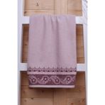 Baveno %100 Pamuk 50x100 El Havlusu - 50 x 100 cm - Pembe