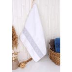 Baveno %100 Pamuk 50x70 El Havlusu BEYAZ