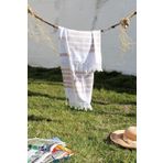 Baveno %100 Pamuklu 50x90 Peşkir Plaj Havlu Bej