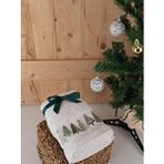 Baveno Home Pamuklu 2'li 40x70 Cm Modern Nakışlı Hediyelik Havlu ve Havlu Seti Baveno Desen008 Çok Renkli