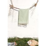 Baveno Pamuk 55X110 Çift Yüz Petek Peşkir - Yeşil - 55 x 110 cm