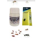 Bavet Bayer Max Force Hamamböceği Karınca Jel 5gr/delta Safa Sinek Böcek Genel Haşere Ilacı 50ml/2'li Set Böcek sinek karınca İlacı