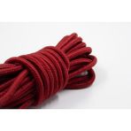 Bavyera Tekstil, Örgü Halat 10 Metre (7mm) Tress Kordon Ip Paracord Makrome Suplai Hobi, Kamp, Çadır, Hamak - Kırmızı 002