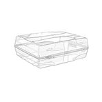Bay-bayan Çizme & Bot Ayakkabı Kutusu- 365x290x134h Mm ? Asr 5009