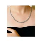 Bay Hediye Balık Sırtı Çelik Erkek Yada Kadın Unisex Zincir Trend Kolye 65 Cm-8 Mm