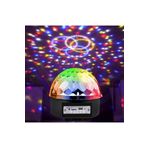 BAY MİA Küre Disko Topu Müzik Çalar Renkli Lazer Işıklı Bluetooth Sese Duyarlı Işıklar Disko Parti Işığı