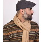 Bay Şapkacı Erkek Kasket Şapkası-Gri-9834