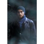 Bay Şapkacı Lacivert Atkı Bere Takım 7567