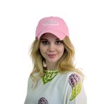 Bay şapkacı - pembe kep şapka- 8182