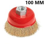 Bay-Tec 100 mm Saçaklı Çanak Fırça