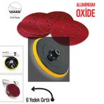 Bay-Tec 180 mm Cırtlı 6 Yedekli Zımpara
