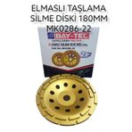 Bay-Tec 180 mm Elmaslı Taşlama Silme Diski
