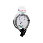 Bay-Tec Anahtarlı Bisiklet ve Motosiklet Kilidi, Gri, 80 cm Çelik Kablo, 2 Anahtar