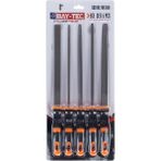 Bay-Tec Baytec Eğe Seti 5 Parça 8x MK1040 0763 - Siyah - Turuncu