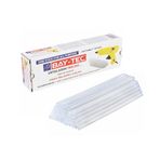 Bay-Tec MK0443 Şeffaf Kalın 11.3 x 300 mm 1 kg Mum Silikon Çubuk