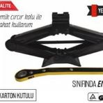 Bay-Tec MK0480 Cırcır Kollu 1.5 Ton Akordiyon Kriko