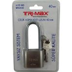 Bay-Tec MK2432 Tri-Max Çelik Asma Kilit Uzun 40MM