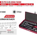 Bay-Tec MK2620 3/8 Lokma Takımı