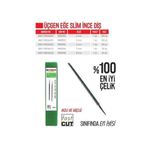 Bay-Tec Üçgen 8 mm Slim İnce Diş Eğe