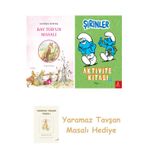Bay Tod’Un Masalı + Şirinler - Aktivite Kitabı 2 + Yaramaz Tavşan Masalı