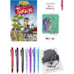 Bay ve Bayan Kıl ve Güzel Ülkem Türkiye 1 2'li Set - Kalem