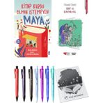 Bay ve Bayan Kıl ve Kitap Kurdu Olmak İstemeyen Maya 2'li Set - Kalem