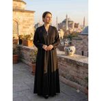 Bayan Ferace - 2XL - 0 Siyah