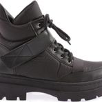 Bayan Kalın Taban Sneakers Spor Ayakkabı Siyah 2212525