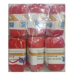 Bayar Makrome İpi-6Lı Paket-Kırmızı