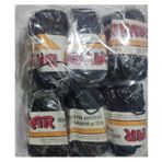 Bayar Makrome İpi-6Lı Paket-Siyah