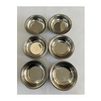 BAYDURSAN PASLANMAZ ÇELİK YEMEK TABAĞI KALIN PARLAK ÇELİK 22,5 CM (NO.6) 6 LI PAKET