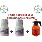Bayer K-Othrine 2 Adet (Yeni Tarihli) 2 lt Ilaçlama Pompası