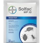 Bayer Solfac WP 10 Pire İlacı 50 gr Kalıcı Etki Özel Toz Formülü ile Zararlılara Karşı