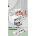 Bayev Multix Hediyeli Make-up 2 Çekmeceli Makyaj Düzenleyici Set-1 Adet Makeup Organizer+1 Adet Multix